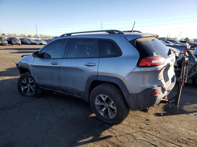 1C4PJMBS8GW120685 - 2016 JEEP CHEROKEE TRAILHAWK SILVER photo 2