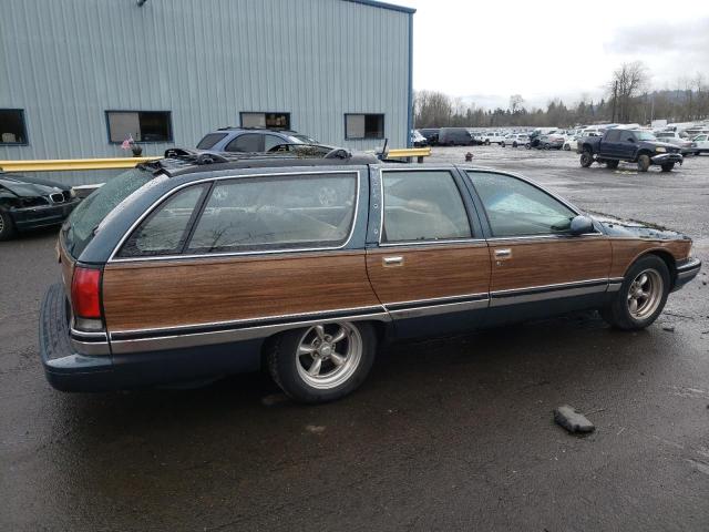 1G4BR82P0SR401761 - 1995 BUICK ROADMASTER ESTATE BLUE photo 3