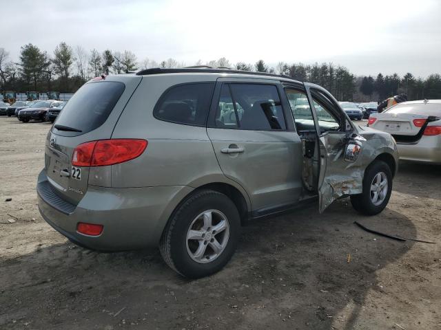 5NMSG13D38H224061 - 2008 HYUNDAI SANTA FE GLS GRAY photo 3