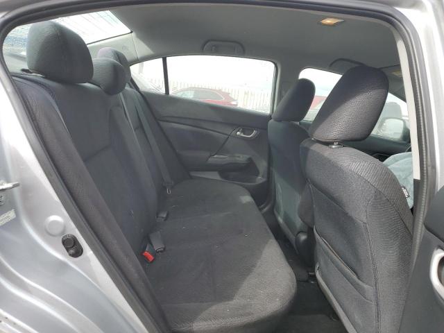 2HGFB2F57DH559695 - 2013 HONDA CIVIC LX SILVER photo 10