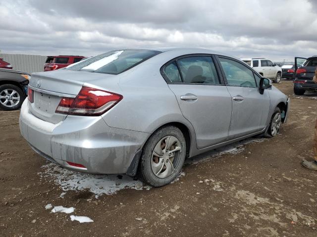 2HGFB2F57DH559695 - 2013 HONDA CIVIC LX SILVER photo 3