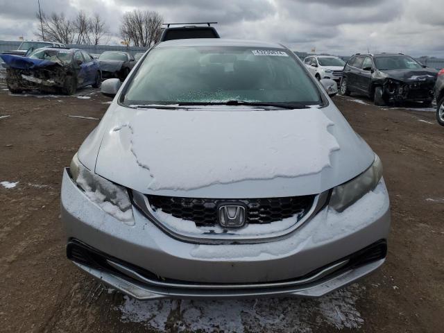 2HGFB2F57DH559695 - 2013 HONDA CIVIC LX SILVER photo 5