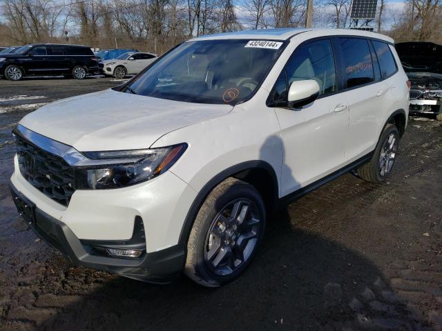 5FNYF8H5XPB033616 - 2023 HONDA PASSPORT EXL WHITE photo 1