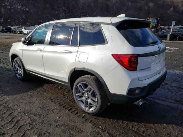 5FNYF8H5XPB033616 - 2023 HONDA PASSPORT EXL WHITE photo 2
