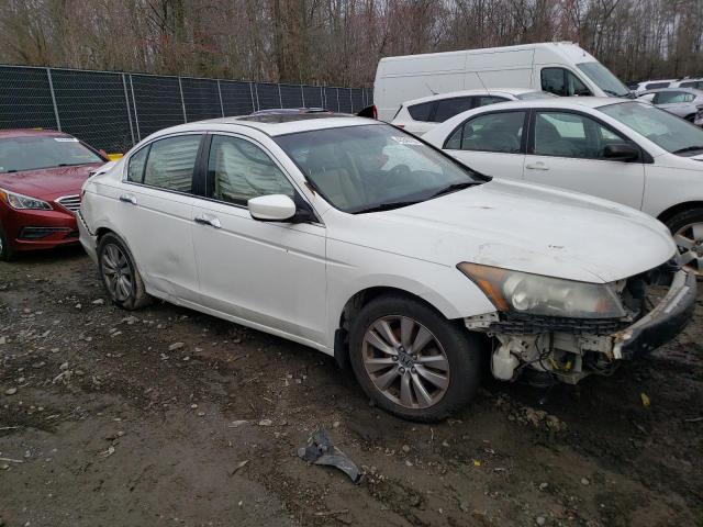 1HGCP3F88BA031082 - 2011 HONDA ACCORD EXL WHITE photo 4