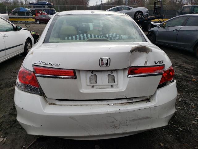 1HGCP3F88BA031082 - 2011 HONDA ACCORD EXL WHITE photo 6