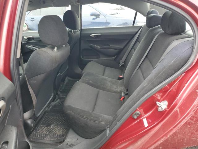2HGFA16639H339080 - 2009 HONDA CIVIC LX-S Բորդո լուսանկար 10