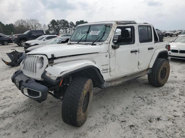 1C4HJXEG6KW576755 - 2019 JEEP WRANGLER U SAHARA WHITE photo 1