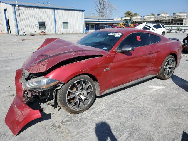 1FA6P8TD8L5187973 - 2020 FORD MUSTANG RED photo 1