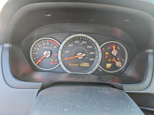 2HKYF18697H532313 - 2007 HONDA PILOT EXL MAROON photo 8