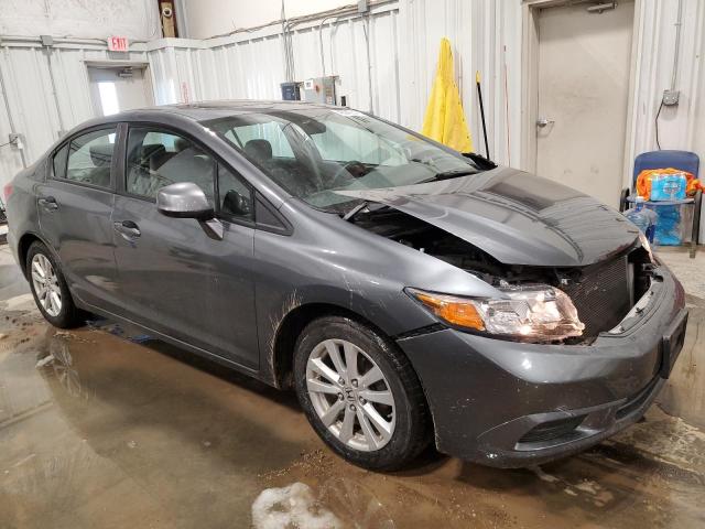 19XFB2F88CE031943 - 2012 HONDA CIVIC EX GRAY photo 4