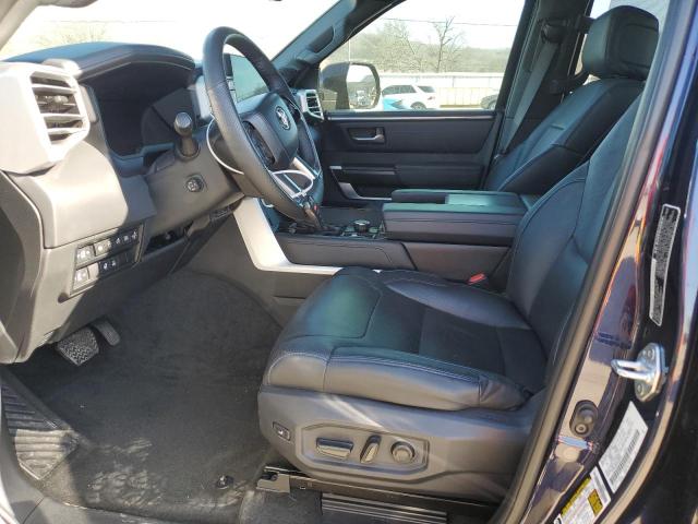 5TFNA5DB5PX085351 - 2023 TOYOTA TUNDRA CREWMAX PLATINUM ლურჯი ფოტო 7