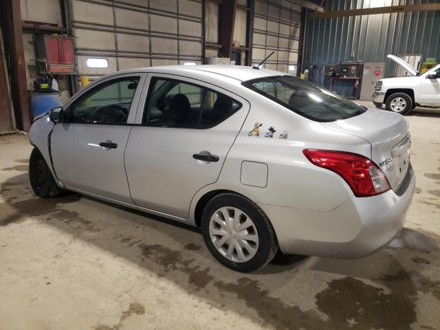 3N1CN7AP8CL811199 - 2012 NISSAN VERSA S SILVER photo 2