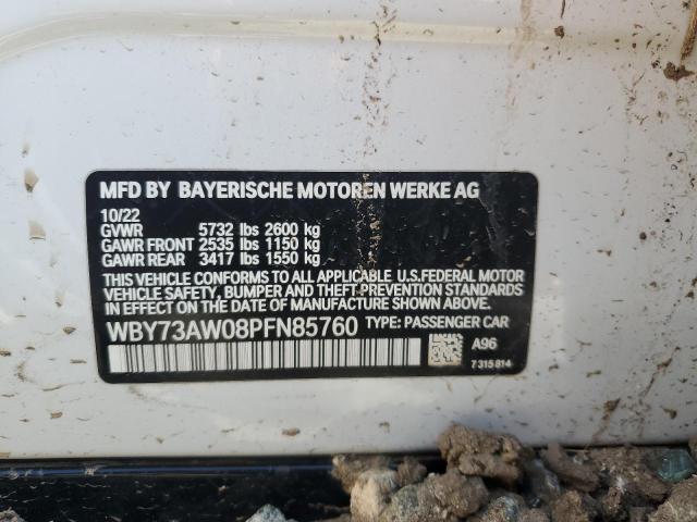 WBY73AW08PFN85760 - 2023 BMW I4 EDRIVE 40 白色 照片 12