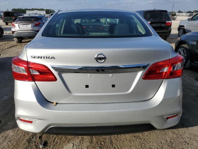 3N1AB7AP0KY325214 - 2019 NISSAN SENTRA S SILVER photo 6