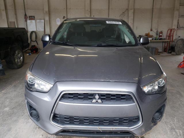 4A4AR3AU0FE048583 - 2015 MITSUBISHI OUTLANDER ES SILVER photo 5