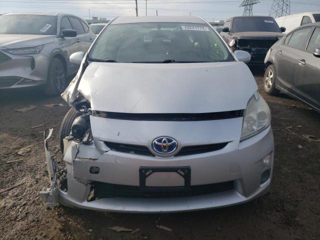 JTDKN3DU9A0002047 - 2010 TOYOTA PRIUS SILVER photo 5