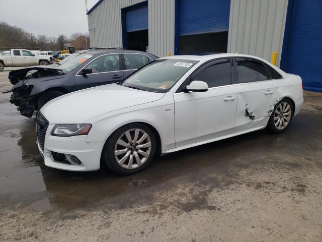 WAUFFAFL9CN017237 - 2012 AUDI A4 PREMIUM PLUS WHITE photo 1