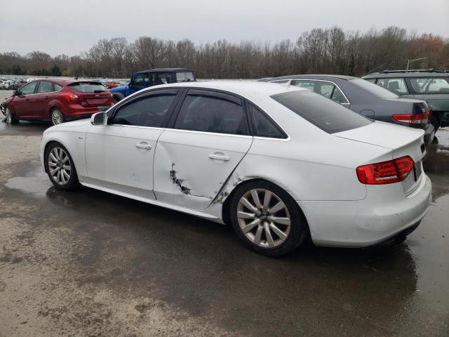 WAUFFAFL9CN017237 - 2012 AUDI A4 PREMIUM PLUS WHITE photo 2