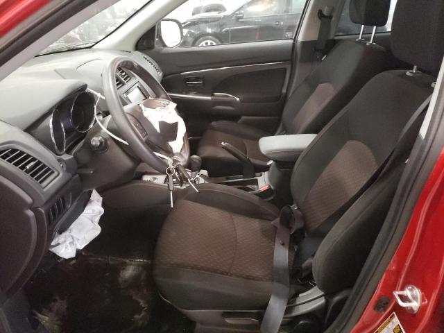 JA4AR3AU3KU018334 - 2019 MITSUBISHI OUTLANDER ES RED photo 7