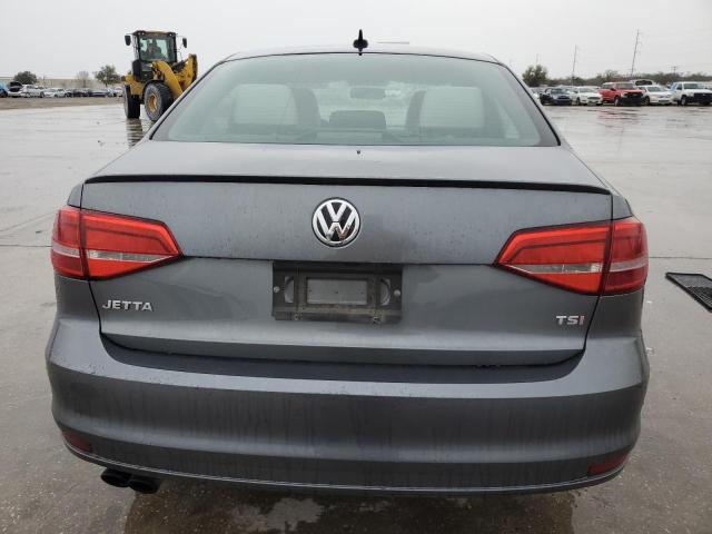 3VWD17AJ4FM417090 - 2015 VOLKSWAGEN JETTA SE GRAY photo 6