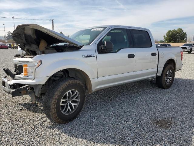 1FTEW1C58JFA08461 - 2018 FORD F150 SUPERCREW SILVER photo 1