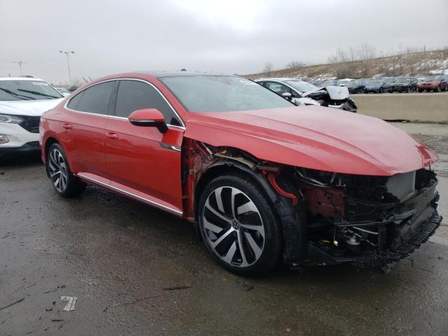 WVWSR7AN7ME012236 - 2021 VOLKSWAGEN ARTEON SEL R-LINE RED photo 4