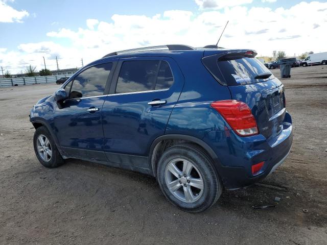 3GNCJLSB6LL279902 - 2020 CHEVROLET TRAX 1LT BLUE photo 2