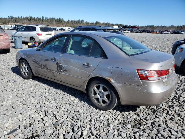 5NPEU46FX6H015789 - 2006 HYUNDAI SONATA GLS TAN photo 2