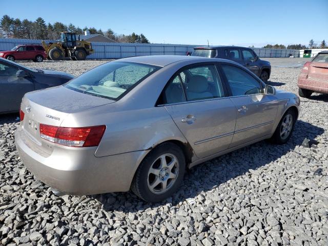 5NPEU46FX6H015789 - 2006 HYUNDAI SONATA GLS TAN photo 3