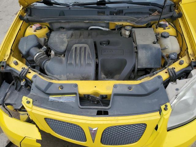 1G2AL15F077216323 - 2007 PONTIAC G5 YELLOW photo 11