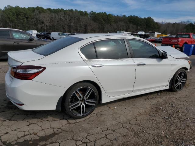 1HGCR2F55GA090057 - 2016 HONDA ACCORD SPORT WHITE photo 3