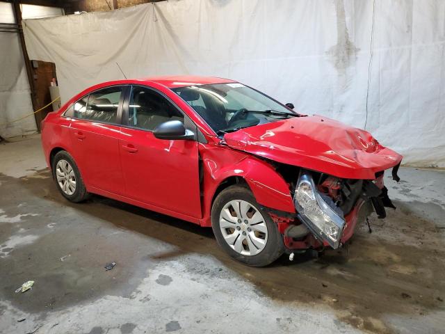 1G1PC5SGXG7174956 - 2016 CHEVROLET CRUZE LIMI LS RED photo 4