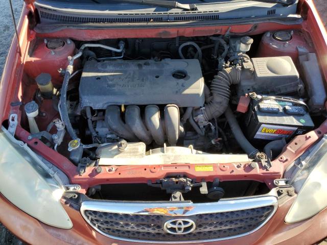 2T1BR32E76C615006 - 2006 TOYOTA COROLLA CE RED photo 11