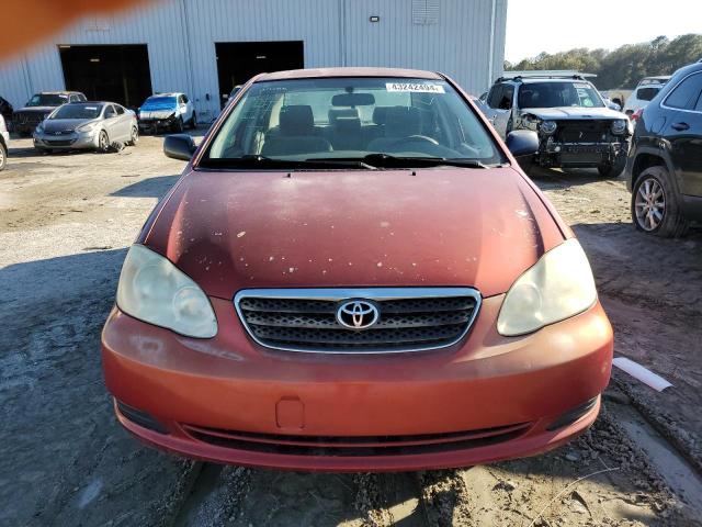 2T1BR32E76C615006 - 2006 TOYOTA COROLLA CE RED photo 5