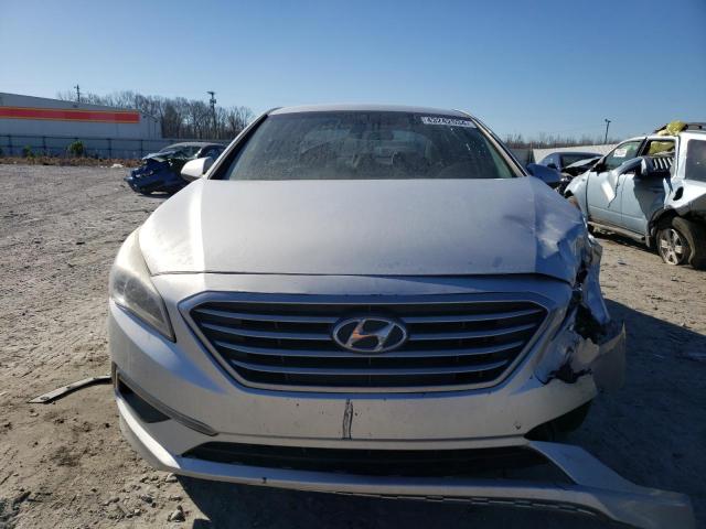 5NPE24AF8FH053146 - 2015 HYUNDAI SONATA SE SILVER photo 5