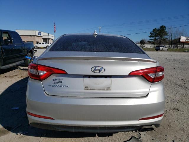 5NPE24AF8FH053146 - 2015 HYUNDAI SONATA SE SILVER photo 6