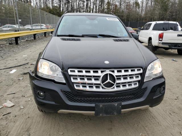4JGBB8GB1BA684543 - 2011 MERCEDES-BENZ ML 350 4MATIC BLACK photo 5