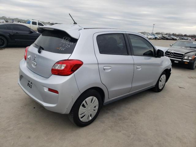 ML32A3HJXLH004604 - 2020 MITSUBISHI MIRAGE ES SILVER photo 3