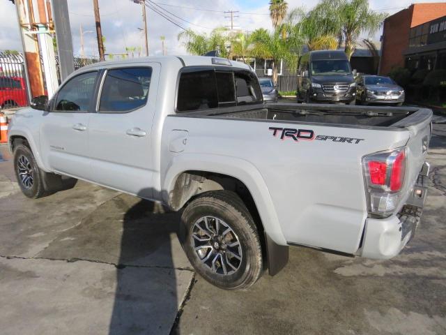 3TMAZ5CN8MM140766 - 2021 TOYOTA TACOMA DOUBLE CAB GRAY photo 4