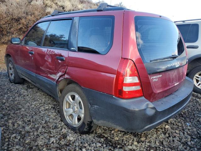 JF1SG63694H757645 - 2004 SUBARU FORESTER 2.5X RED photo 2