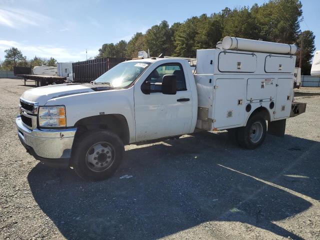 1GB3CZCG8CF211213 - 2012 CHEVROLET SILVERADO C3500 WHITE photo 1