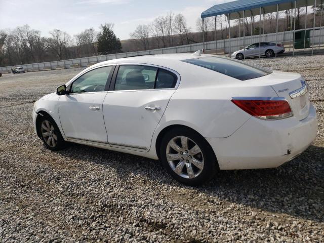 1G4GE5EV6AF246434 - 2010 BUICK LACROSSE CXS WHITE photo 2