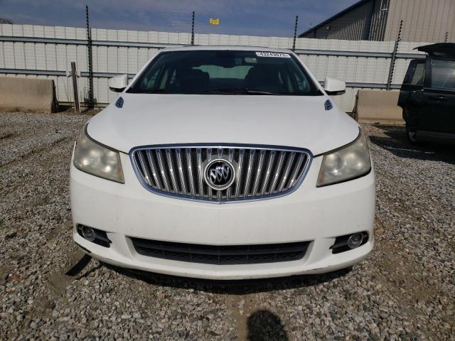 1G4GE5EV6AF246434 - 2010 BUICK LACROSSE CXS WHITE photo 5