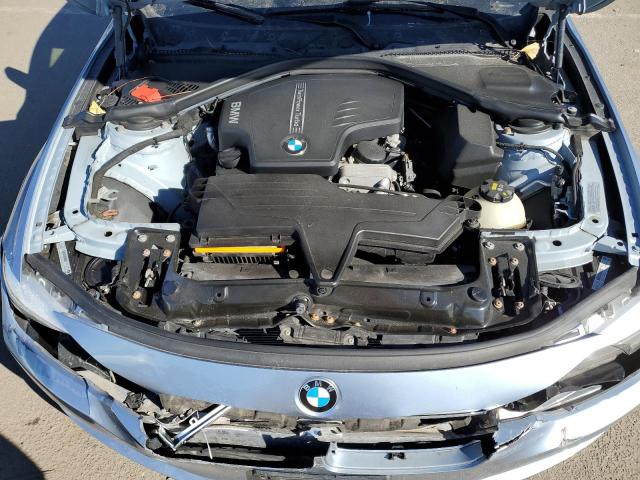 WBA3C3C55FP663106 - 2015 BMW 3 SERIES I XDRIVE BLUE photo 11