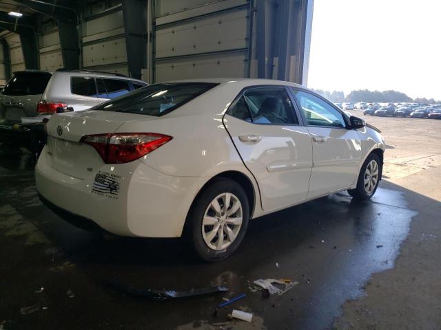 2T1BURHEXGC653923 - 2016 TOYOTA COROLLA L WHITE photo 3