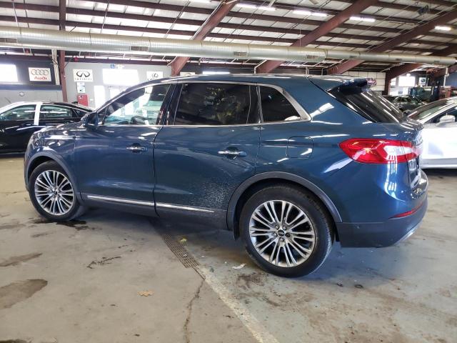 2LMTJ8LR9GBL45541 - 2016 LINCOLN MKX RESERVE 蓝色 照片 2