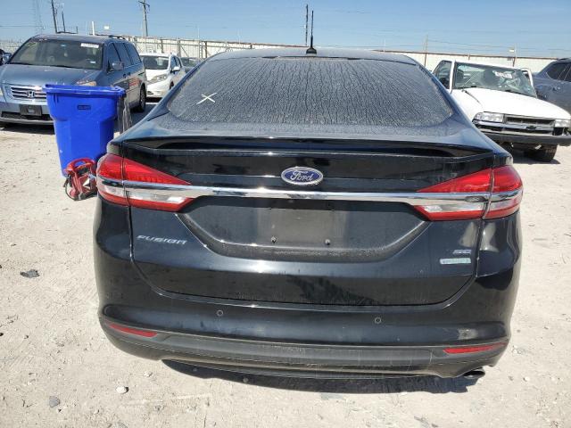 3FA6P0HD9HR292424 - 2017 FORD FUSION SE BLACK photo 6