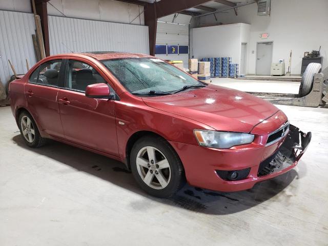 JA3AU26U68U020898 - 2008 MITSUBISHI LANCER ES RED photo 4