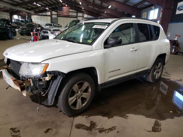 1J4NF1FB0BD277157 - 2011 JEEP COMPASS SPORT WHITE photo 1